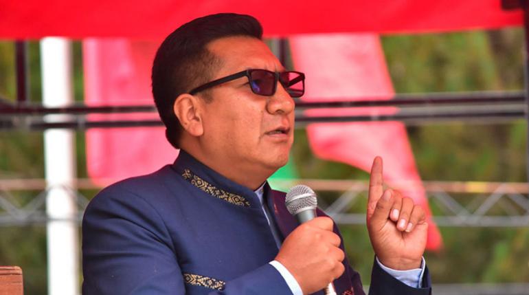 Freddy Mamani permanecerá en detención domiciliaria sin posibilidad de trabajar