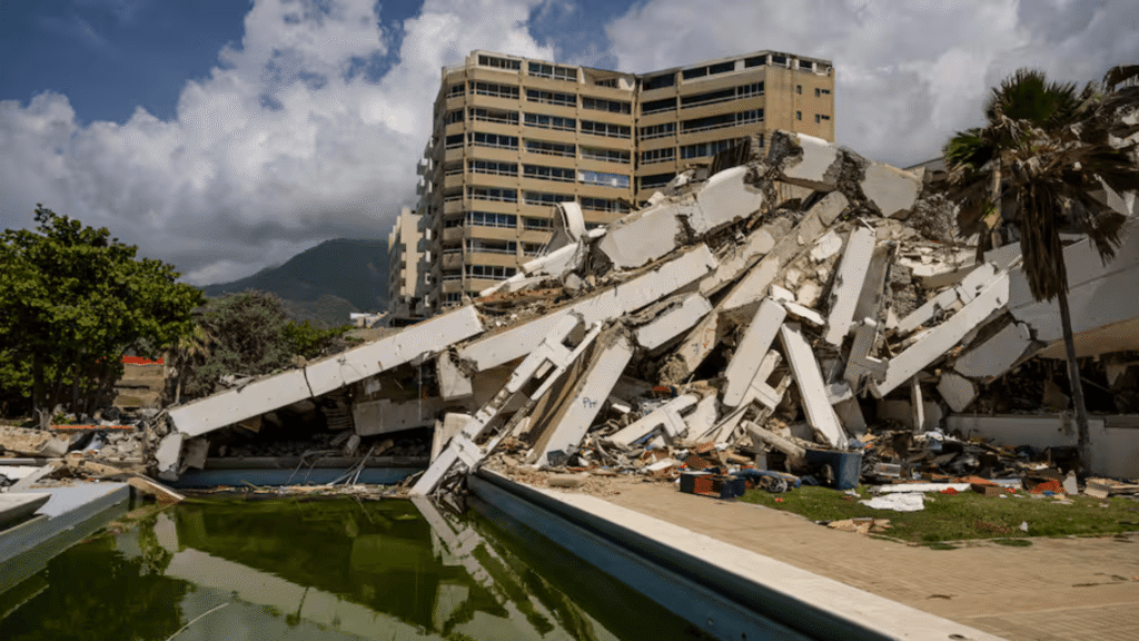 Venezuela inicia demolición de edificios dañados por sismos