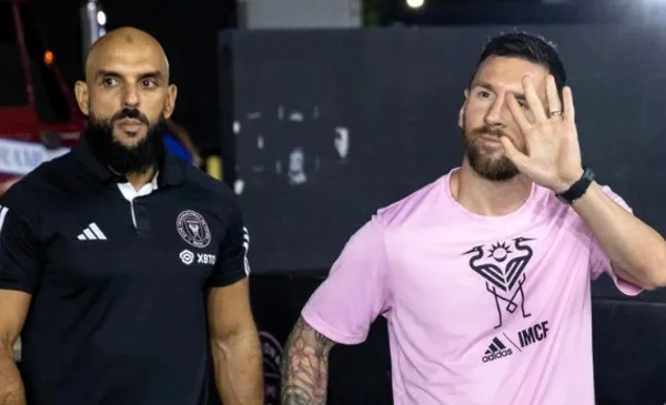 El impactante entrenamiento del guardaespaldas de Messi que se hizo viral