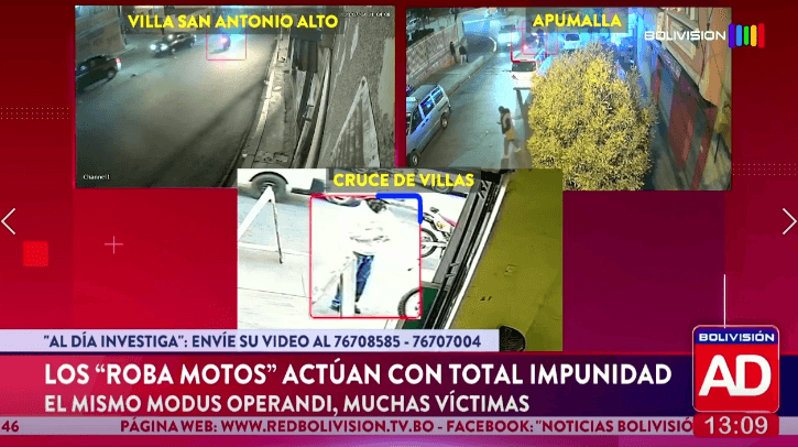 Inseguridad en La Paz: vecinos afectados por robos de motocicletas piden respuestas