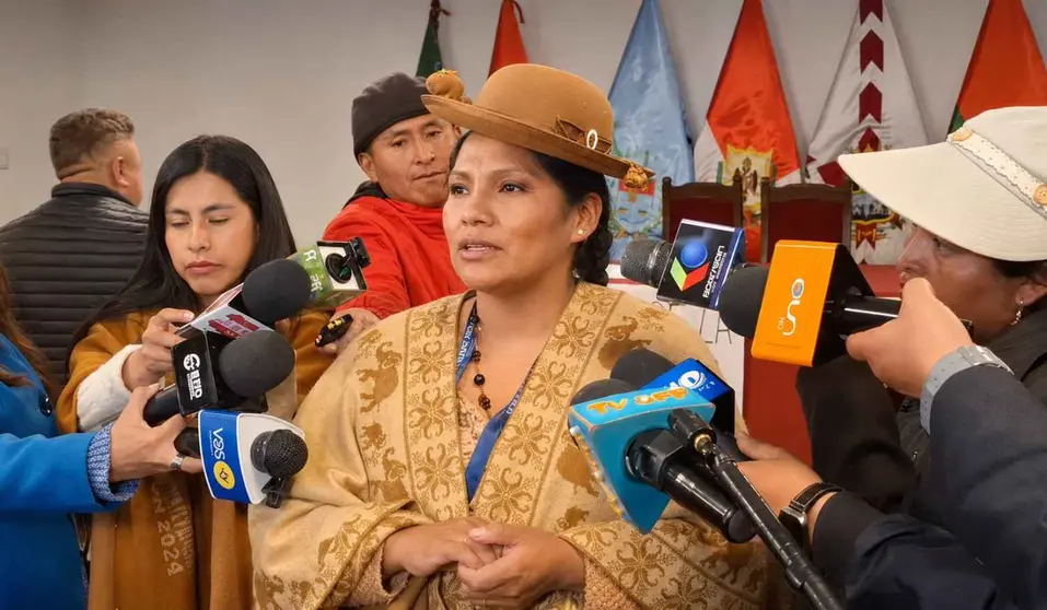 Ana Crispín, una potencial líder en la política boliviana