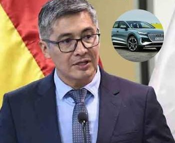Controversia por el patrimonio del ministro de Economía, José Gabriel Espinoza, tras hallazgo de vagoneta Audi Q4