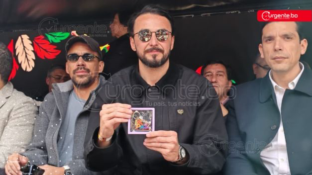 Juan Pablo Velasco, gobernador de Santa Cruz, se suma a la celebración del Gran Poder