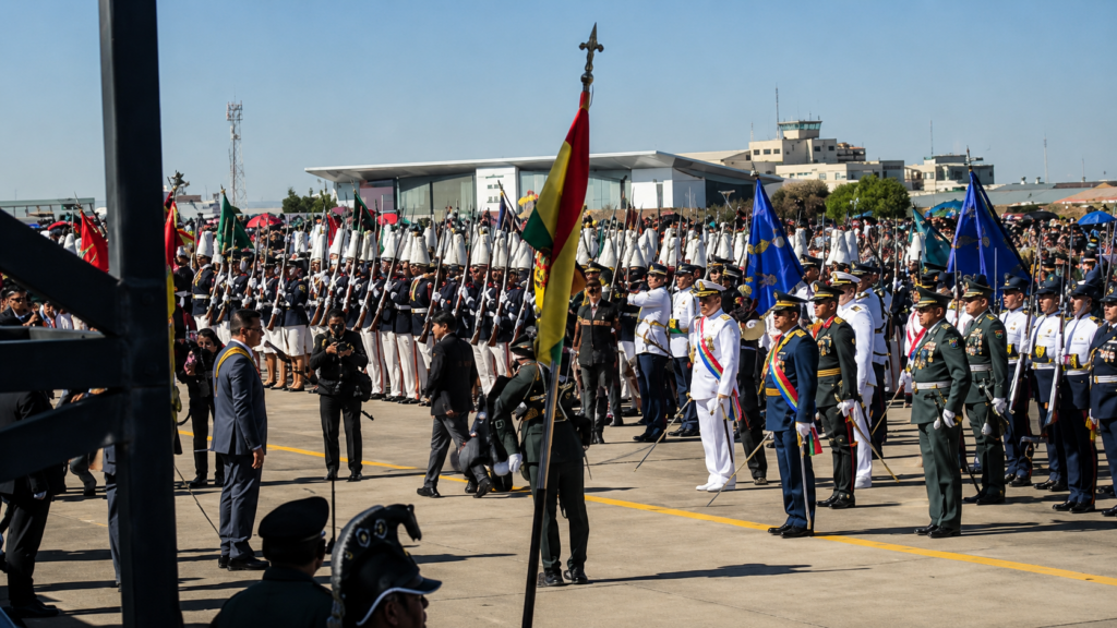 Rechazo a la presencia del presidente Paz en la Parada Militar de El Alto