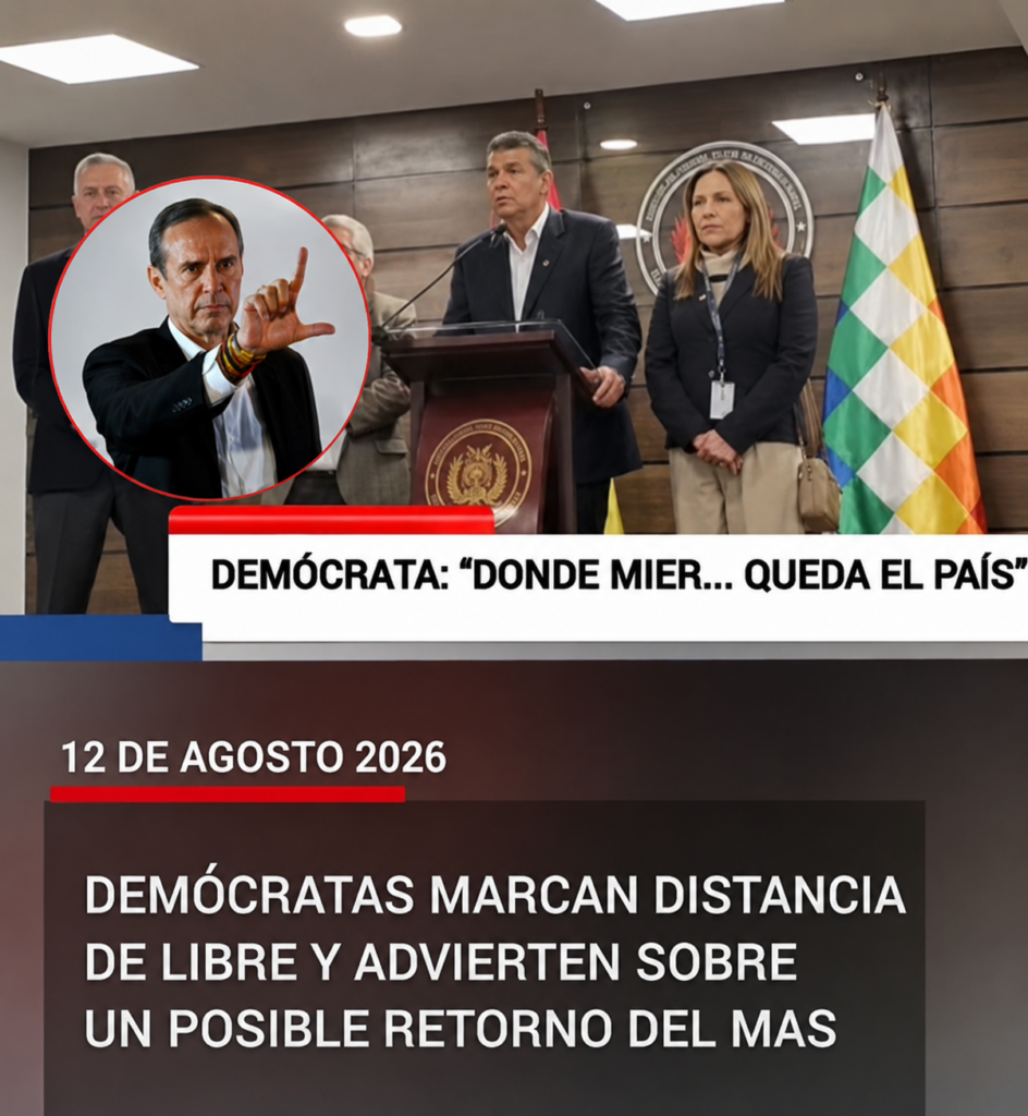Distanciamiento de Demócratas respecto a Libre