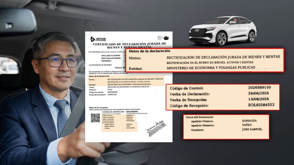 Evo Pueblo solicita la intervención de la Contraloría en el caso Espinoza