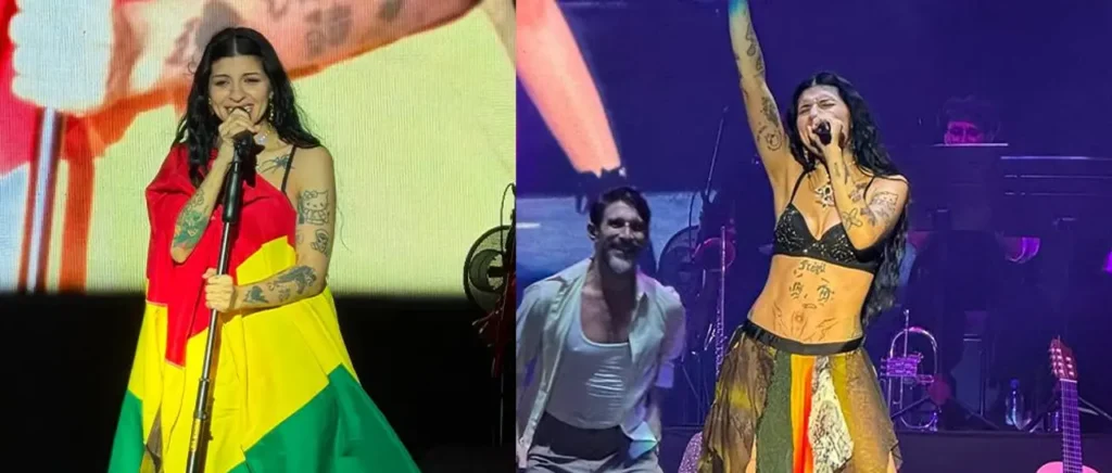 Cazzu cautivó a Santa Cruz con su interpretación de 'Munasquechay'