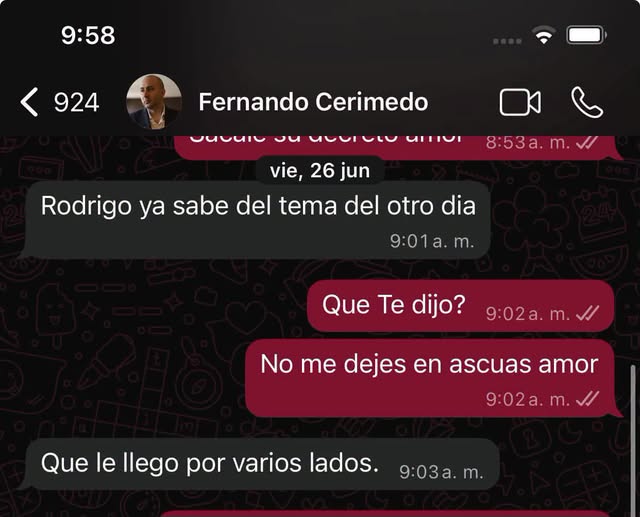 Beller exige a Paz pronunciarse tras conversación reveladora con Cerimedo