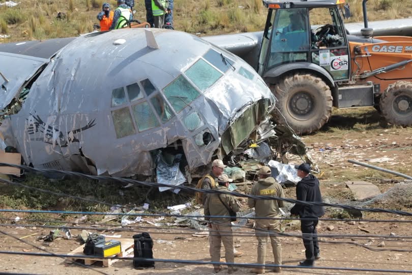 Reprograman inspección del accidente del Hércules C-130 para el 24 de agosto