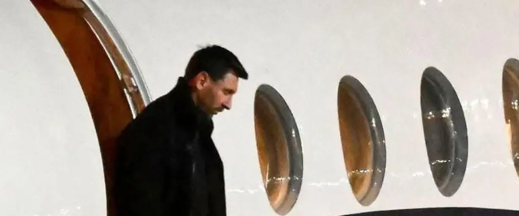 Lionel Messi llega a Rosario para despedir a su padre Jorge