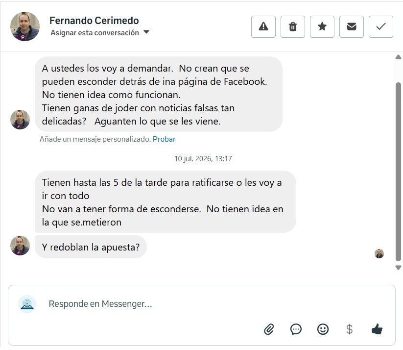 Fernando Cerimedo y su hostigamiento a medios: una alerta para la libertad de prensa