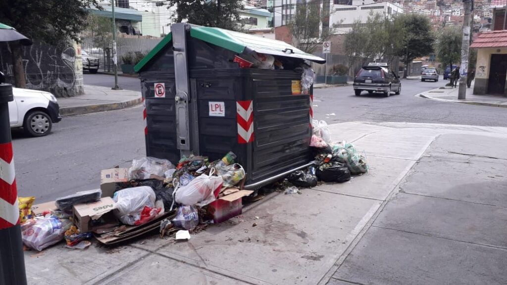 La Paz Limpia reduce su servicio de recolección de basura al 50% y demanda ajustes de tarifas