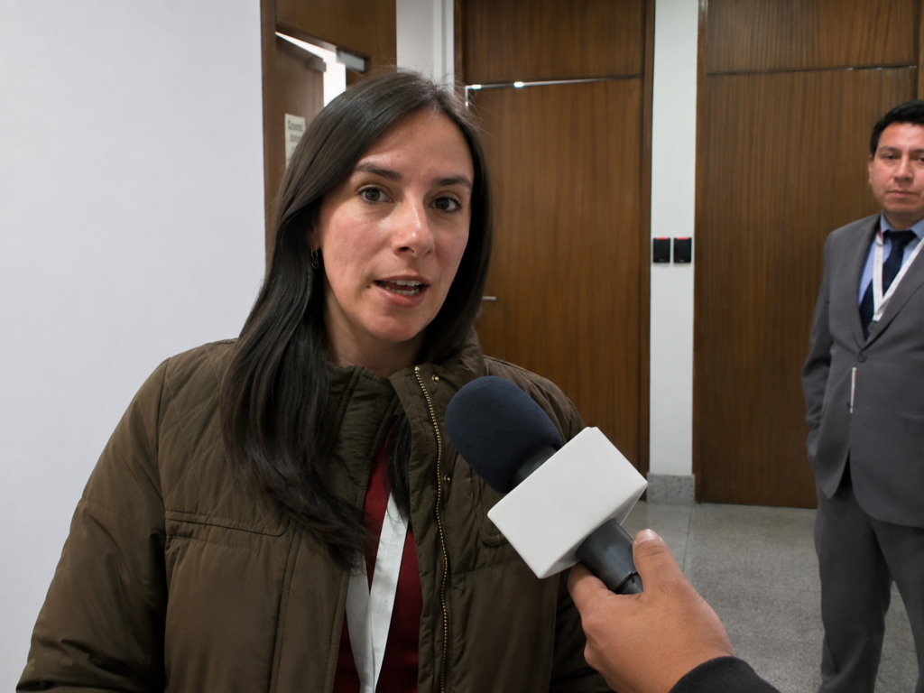 Críticas de Andrea Ballivián a la Policía por falta de acción contra Evo Morales