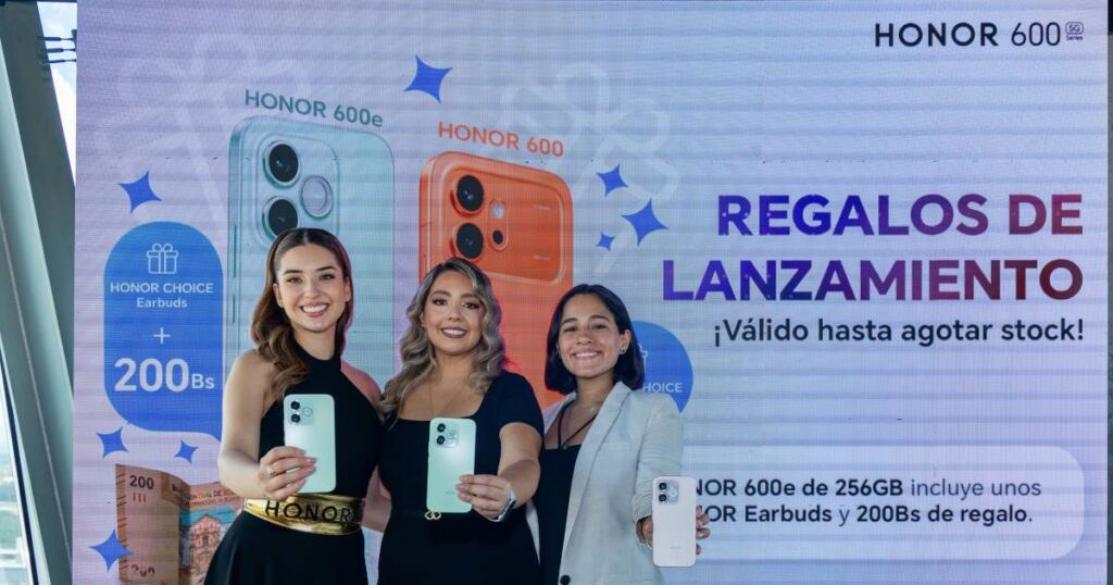 HONOR 600 Series: Una nueva propuesta de smartphones llega a Bolivia