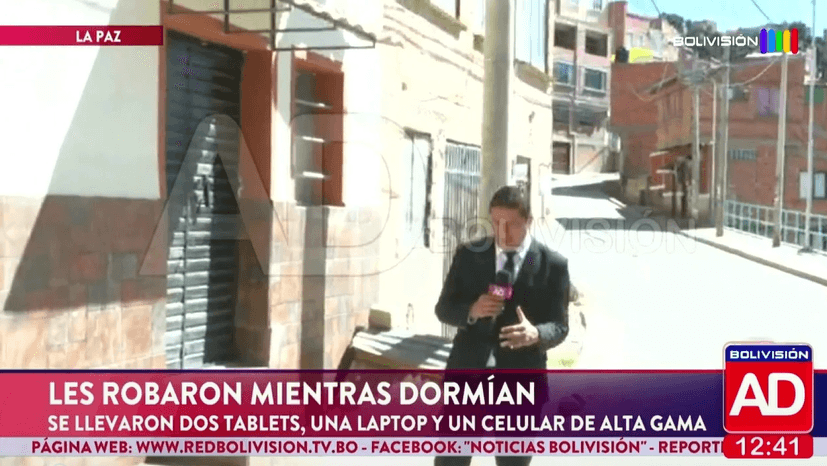 Roban más de Bs 60 mil en equipos electrónicos en La Paz