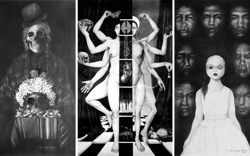 Exposición en La Paz reflexiona sobre la muerte y el duelo tras la pandemia