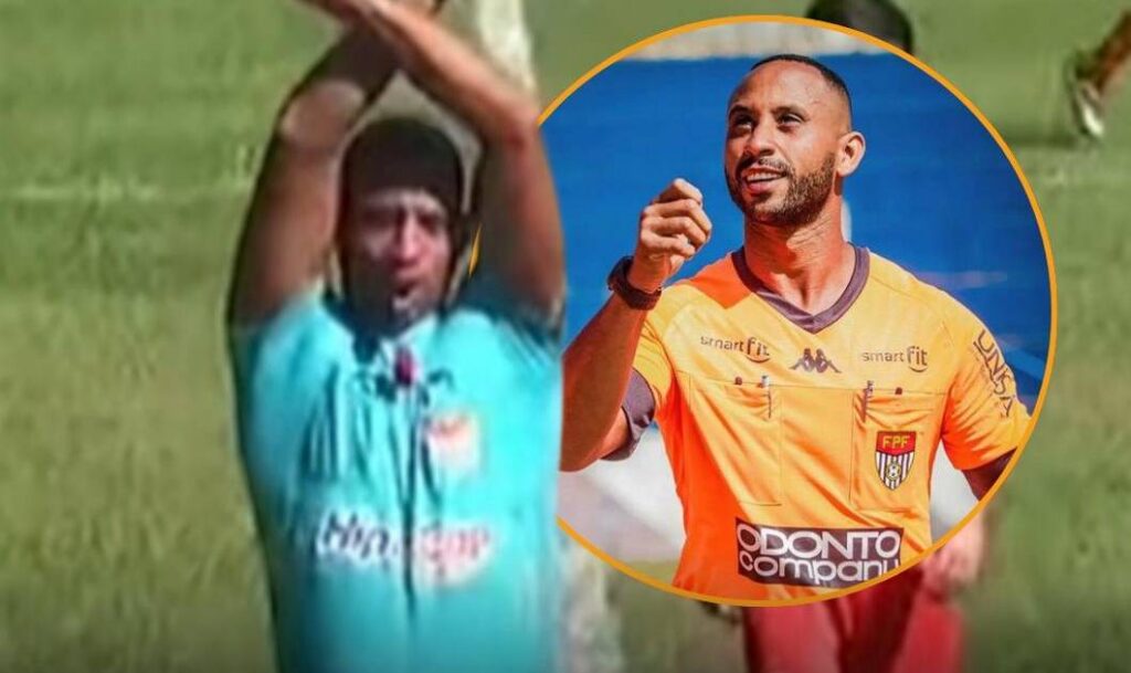 Árbitro se retira del partido por insulto racista en Brasil
