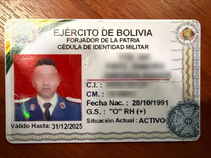 Ejército aclara situación de prófugo en caso Cerimedo