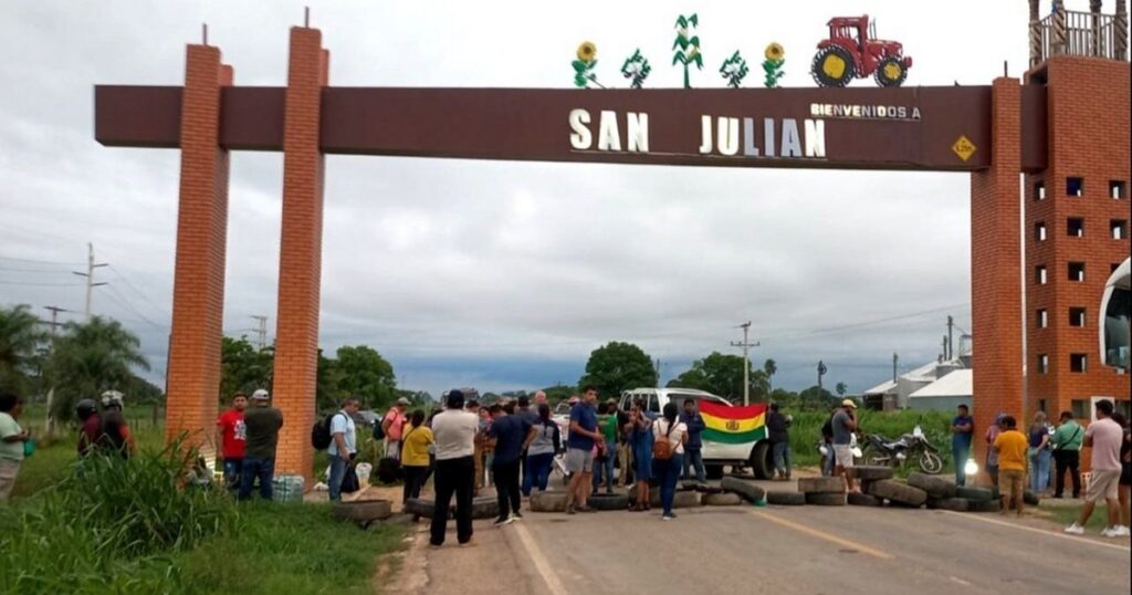 Bloqueo de 24 horas en San Julián en protesta por el nuevo precio del diésel