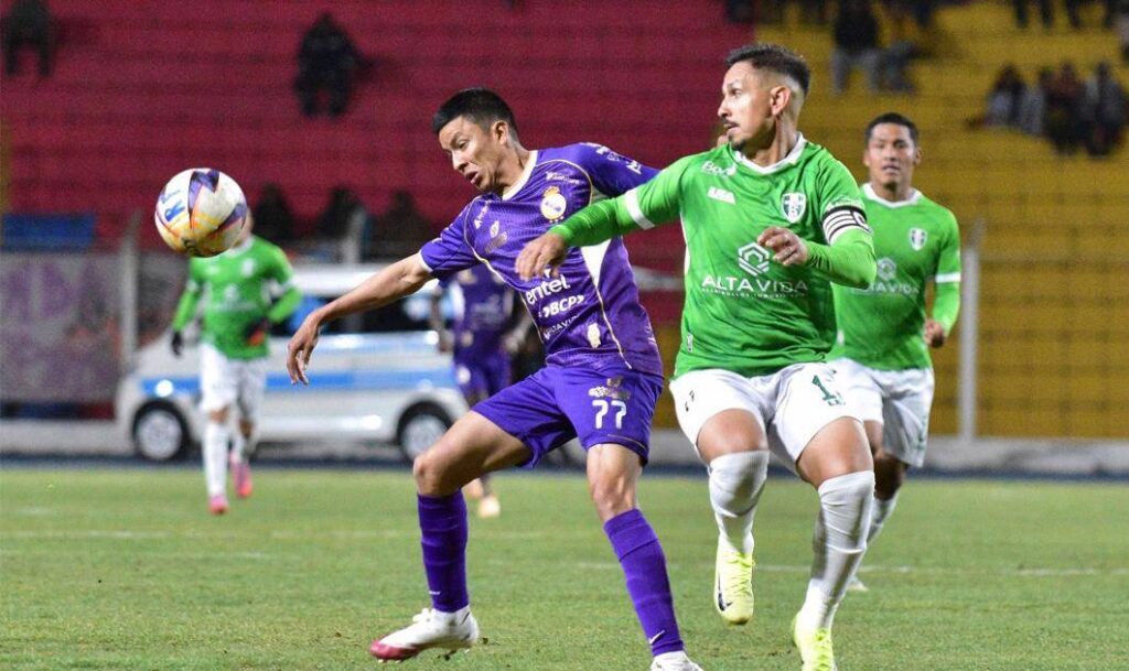 Real Tomayapo derrota a Real Potosí y se aleja del descenso directo