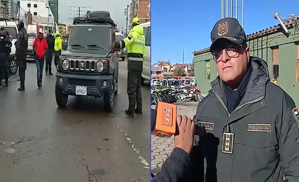 Operativo policial en El Alto remite 56 vehículos por infracciones