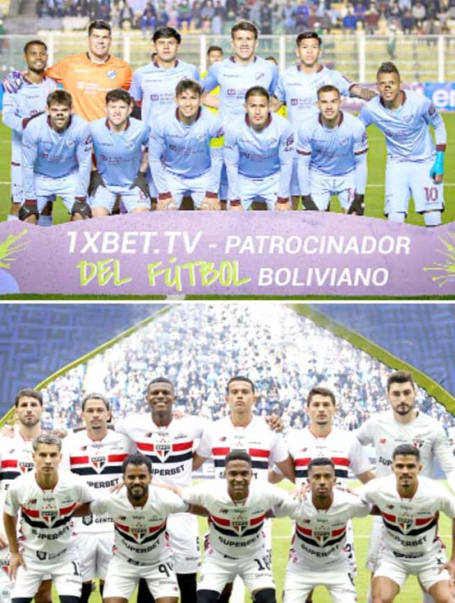 Bolívar busca avanzar en la Sudamericana ante Sao Paulo