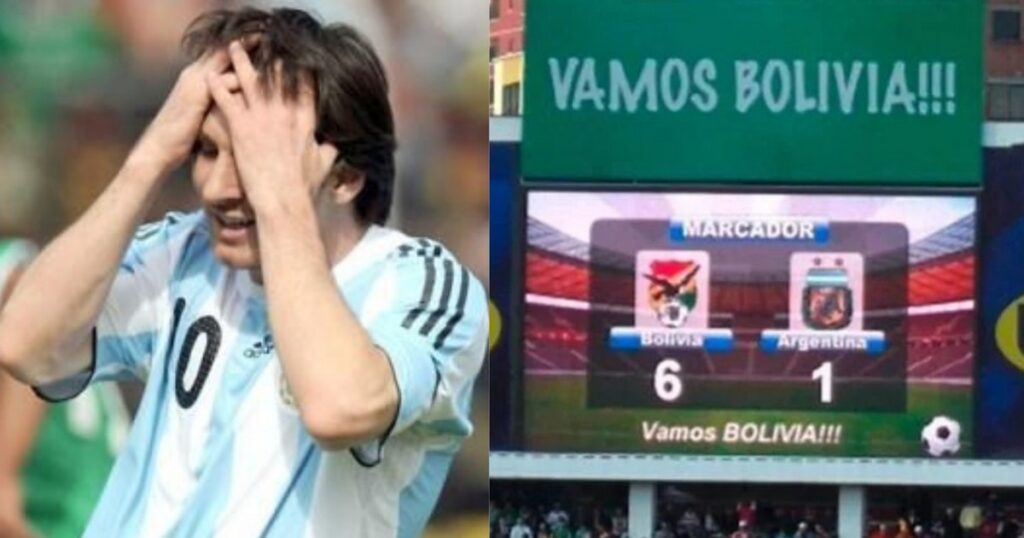 Las experiencias de Messi en Bolivia: un repaso de sus partidos