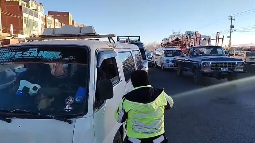 Plan de control del trameaje en El Alto incluye sanciones económicas