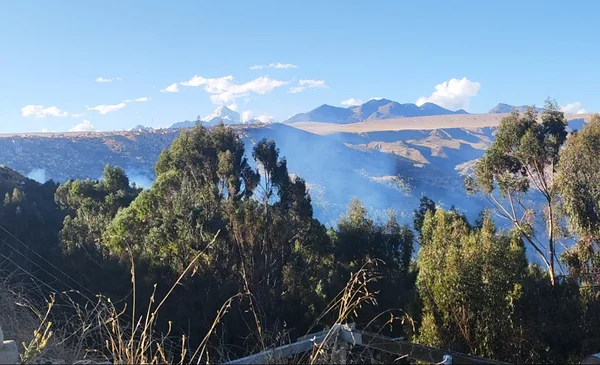 Incendio de gran escala en el Bosquecillo de Pura Pura