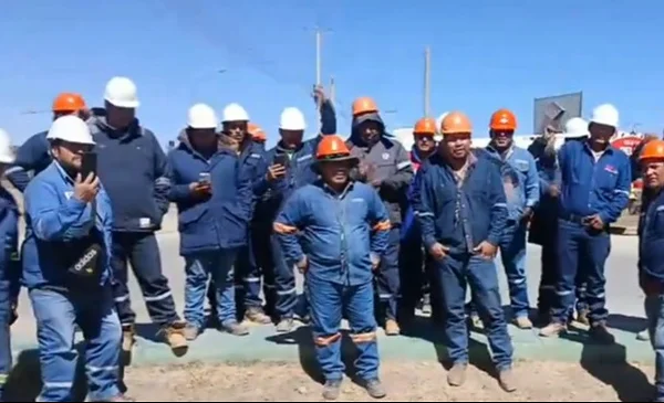 Protesta de transportistas en Senkata por cisternas varadas