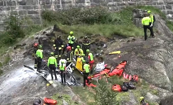 Accidente de girocóptero en Italia deja dos muertos
