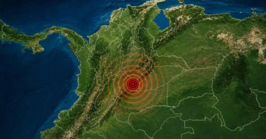 Sismo de 6,7 grados se siente en amplia zona de Colombia