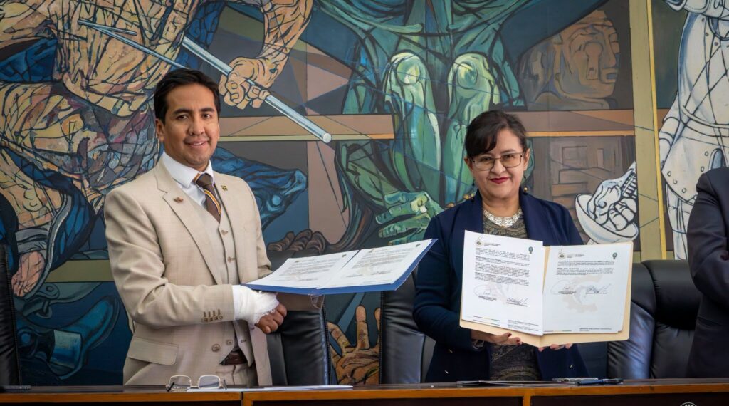 Convenio entre UMSA y Ministerio de Trabajo abre oportunidades para estudiantes
