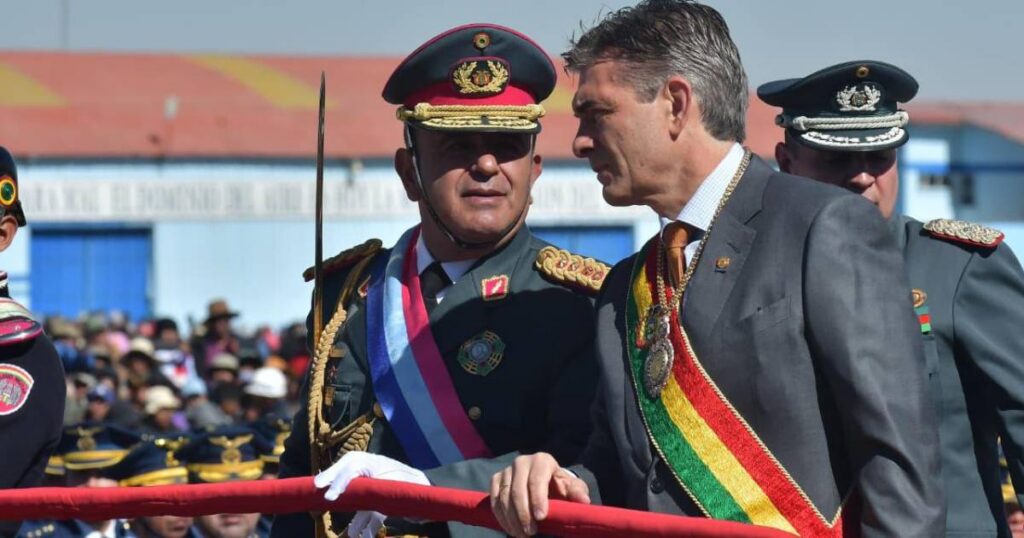 General Balderrama: "La voluntad del pueblo no se negocia"