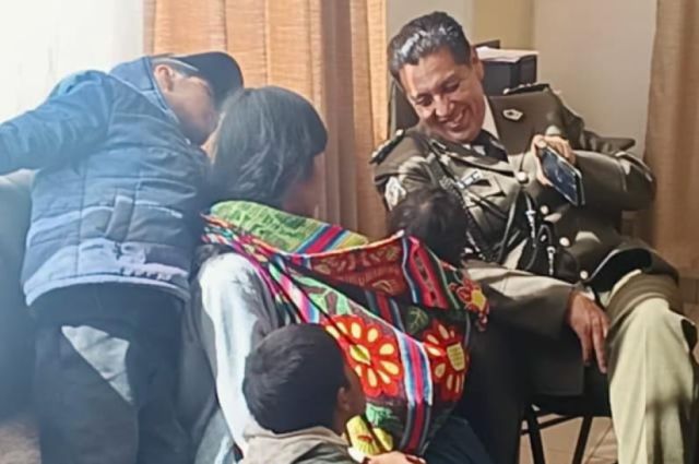 Rescatados los hijos de Julia, víctima de violencia en Potosí
