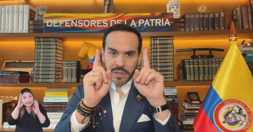Abelardo de la Espriella inaugura su presidencia en Cali, rompiendo con la tradición bogotana