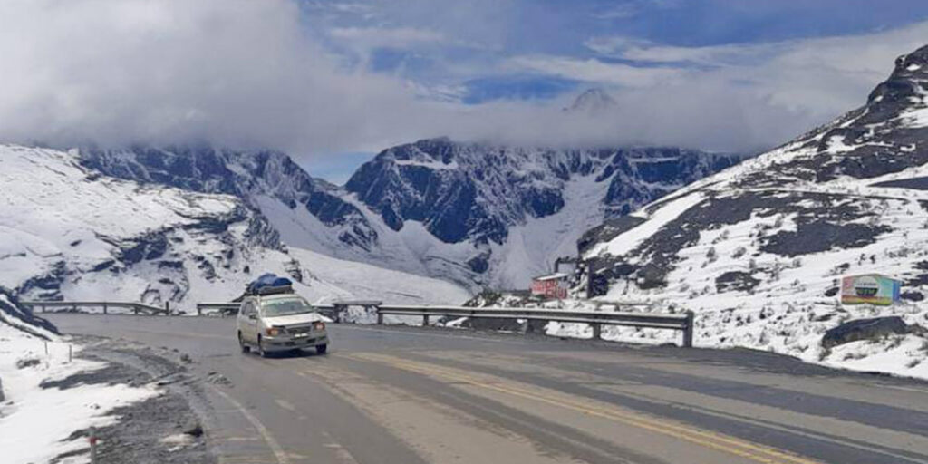 Alerta naranja por nevadas en cinco departamentos a partir del lunes