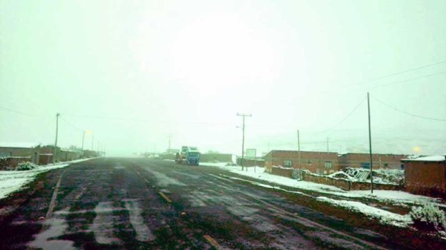 Cierre temporal de la frontera entre Bolivia y Chile por intensas nevadas