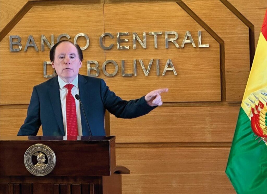 El BCB considera suspender la compra de oro para inyectar hasta $us 250 millones al sistema financiero