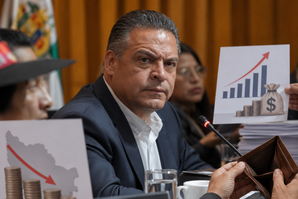 Incremento salarial para Revilla y asambleístas en La Paz para 2027