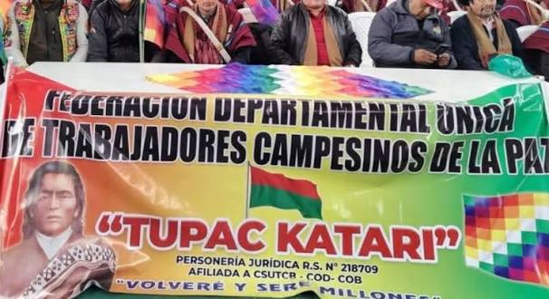 Rechazo de Túpac Katari ante la extensión del estado de excepción