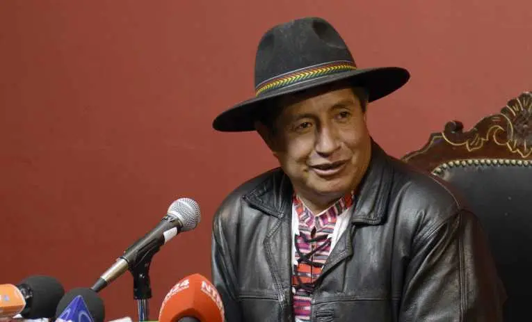Rafael Quispe convoca a la ciudadanía a protestar contra el retiro de la subvención al diésel