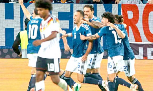Grecia sorprende en Alemania y se lleva la victoria