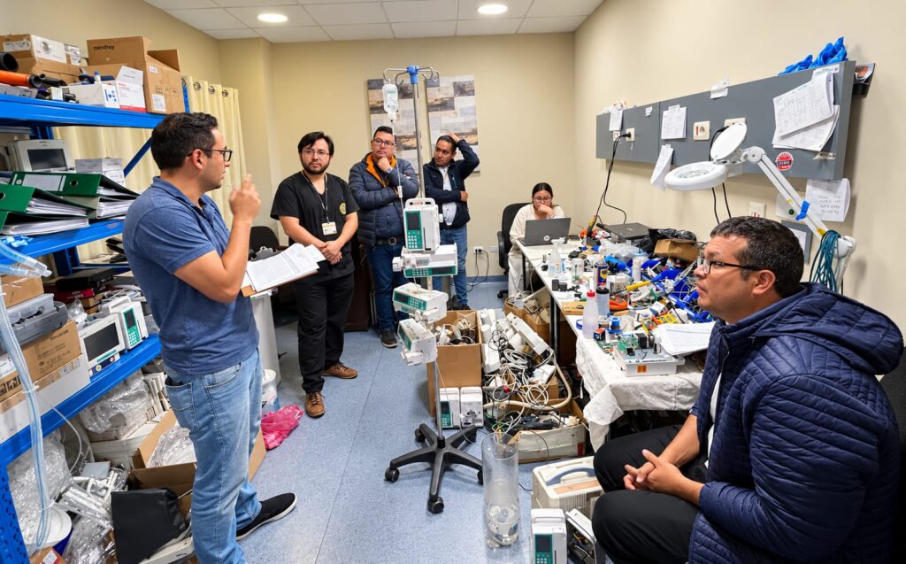 Implementan piloto para supervisar equipamiento médico en 32 hospitales