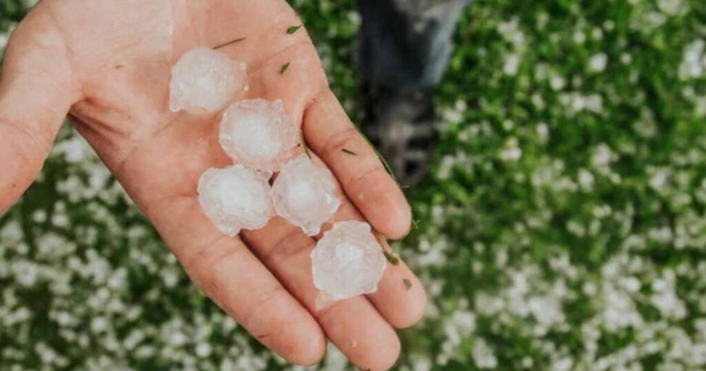 Granizada sorprende a Caranavi y causa preocupación entre los pobladores