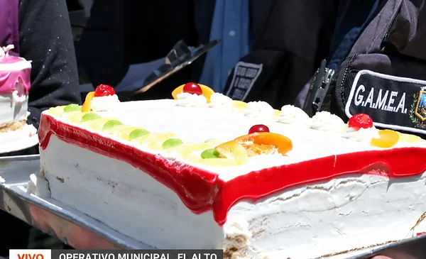 Operativos en El Alto descubren irregularidades en pastelerías