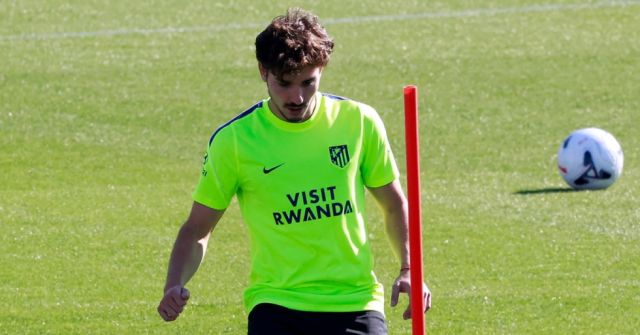 Julián Álvarez continúa su preparación con el Atlético de Madrid