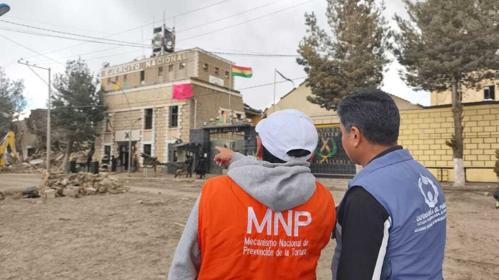 Monitoreo de la Defensoría del Pueblo tras explosiones en Viacha