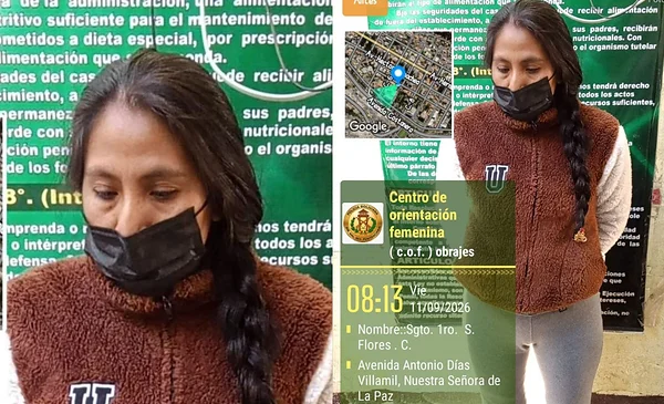 Rosa Pizarro, condenada por infanticidio, escapa durante traslado en El Alto