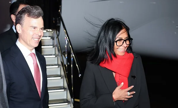 Delcy Rodríguez llega a Nueva York para la Asamblea General de la ONU
